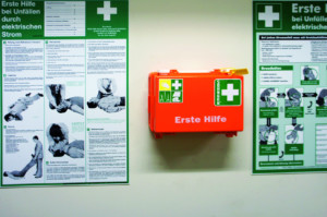 Erste Hilfe organisieren