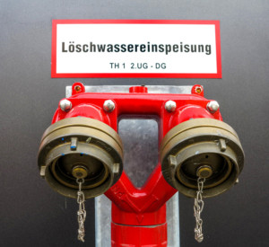 Löschwassereinspeisung