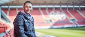 Stephan Bandholz an seinem Arbeitsplatz