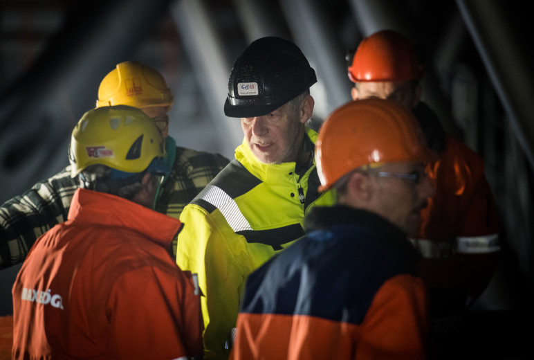 Arbeitssicherheit auf der Baustelle