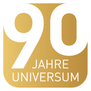 Jubliäumslogo Universum Verlag