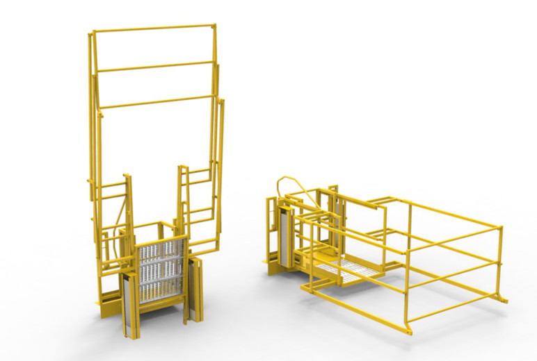 Produkte & Märkte: Produkte & Märkte: Triax SAS - Treppe zum Klappen