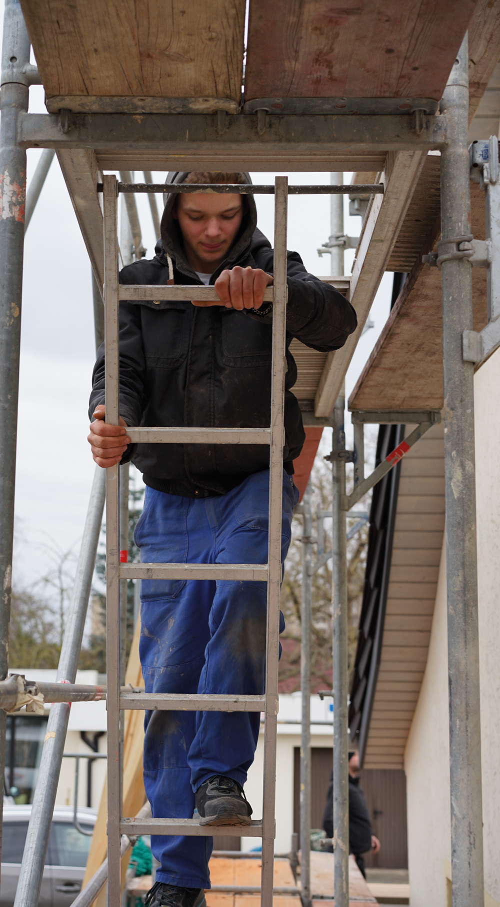 Arbeitssicherheit bei Dachdeckern