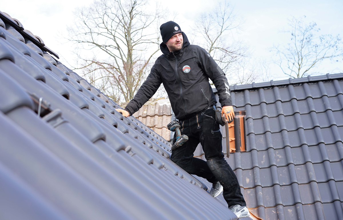 Arbeitssicherheit bei Dachdeckern