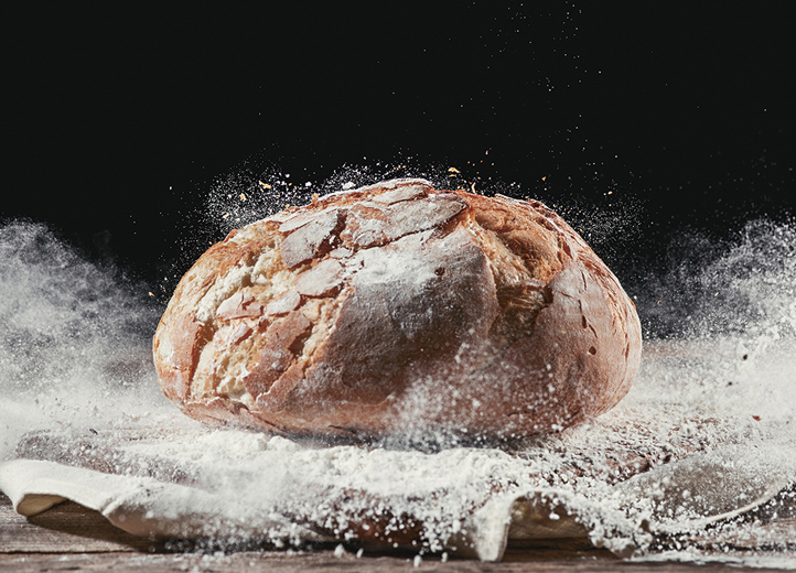 Vorschau: Brot mit Mehl