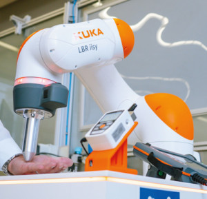 Raus aus dem Käfig: Schutzfunktion Cobot